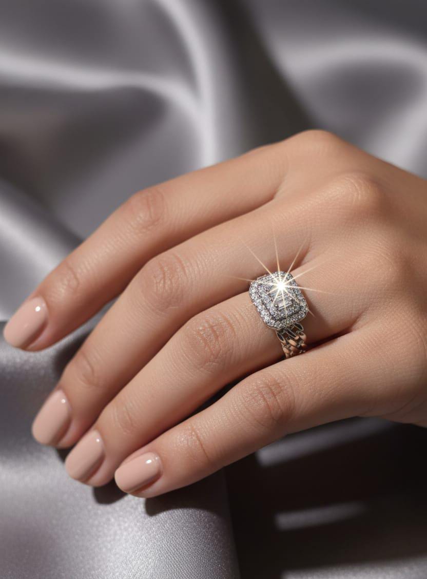 Sparkling Zircon Rings For Women
